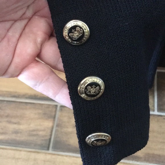 Saint John Knit jacket in Navy size 14 - Picture 3 of 4